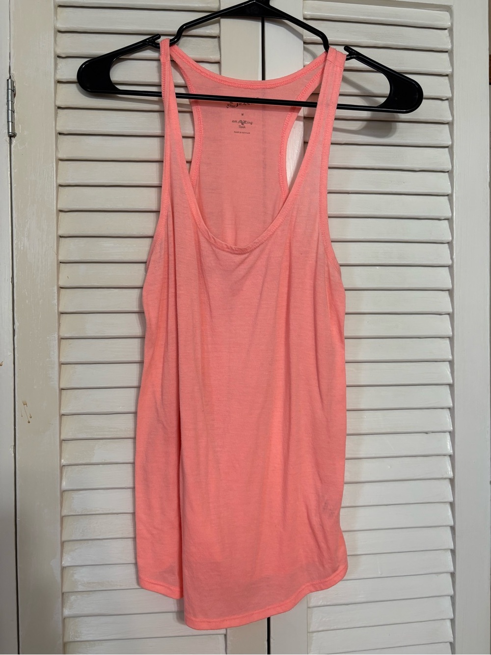 Arizona Jean Company Coral Pink Racerback Tank
